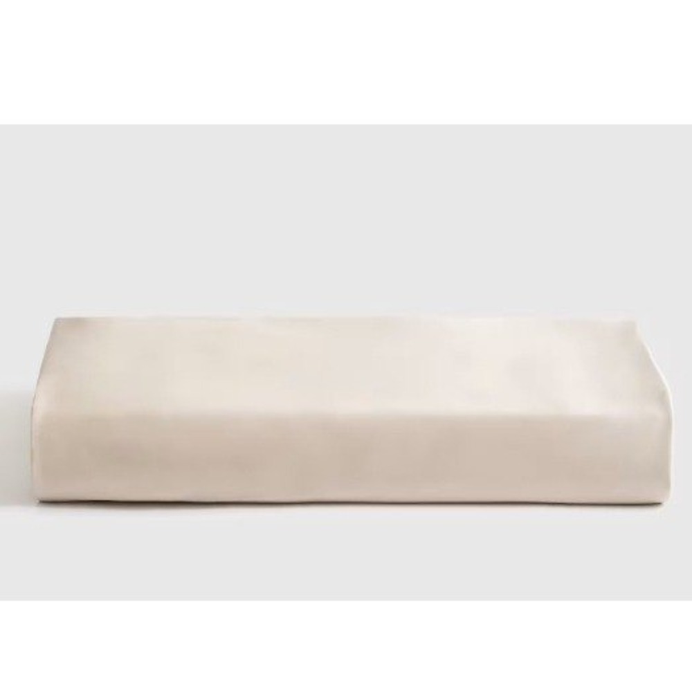 Quince Mulberry Silk Fitted Sheet Champagne Twin New With Tags